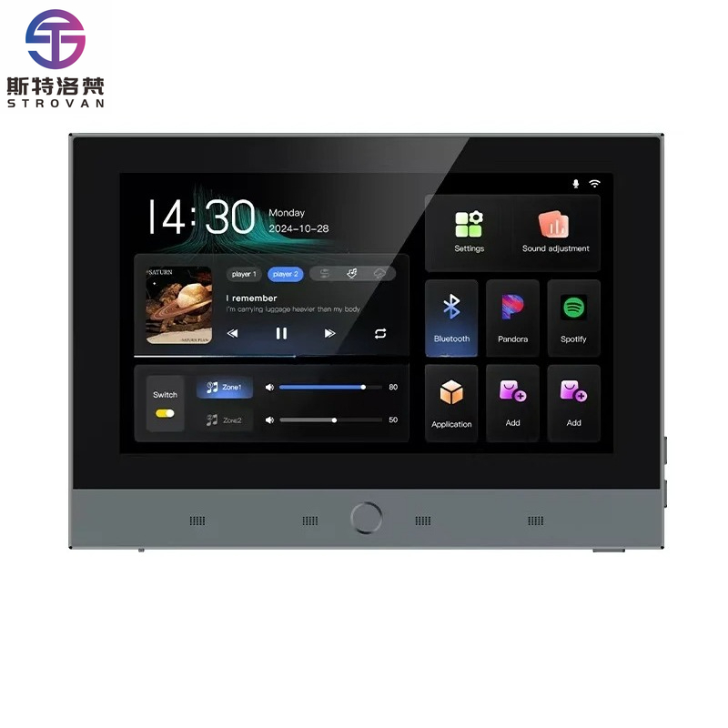 Audio Music System For Home - Touch Screen Remote Control Wireless WiFi