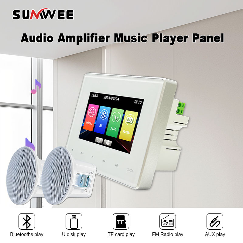 Audio Music System For Home - Home Audio Wall Music Panel Hotel