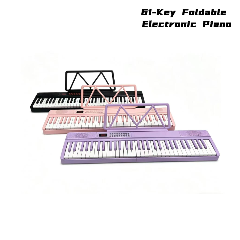 Keyboard Piano 61 Key - 61-Key Portable Digital Piano Keyboard Professional