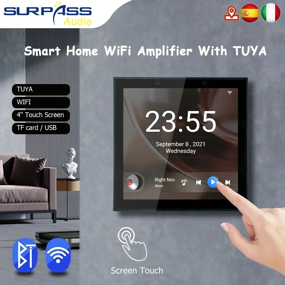 Audio Music System For Home - 4Inch Smart TUYA WiFi TREO TƯỜNG