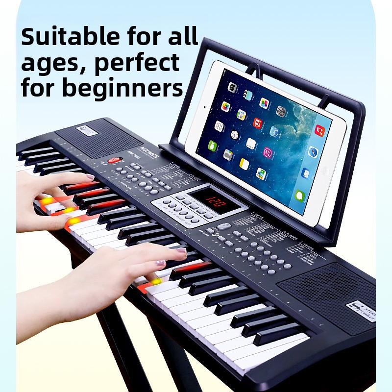 61 Key Multifunctional Electro - đánh giá và giá Keyboard Piano 61 Key