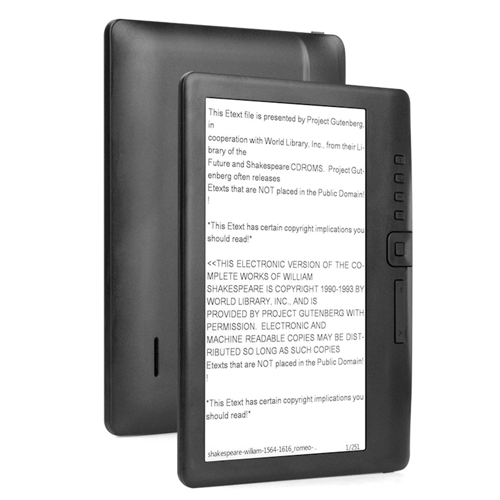 E-book Reader with 7-inch HD T - đánh giá và giá Music Audiobook