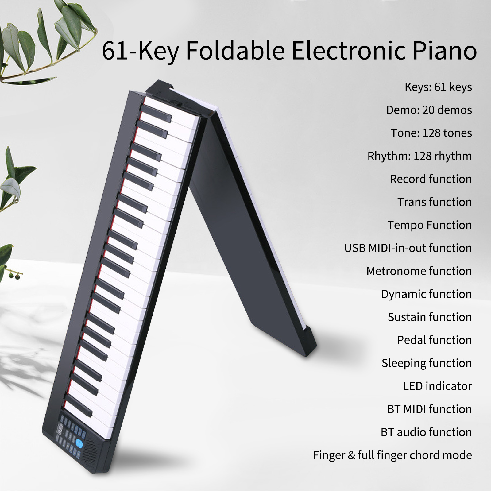 61-Key Foldable Electronic Pia - đánh giá và giá Keyboard Piano 61 Key