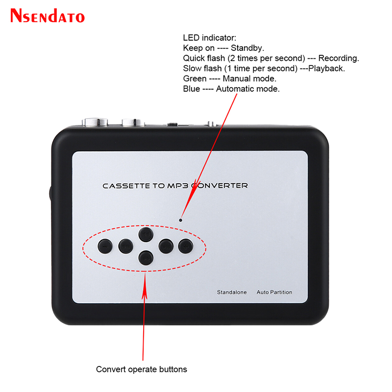 Ezcap 231 USB Băng Cassette Âm - đánh giá và giá Audio Music File