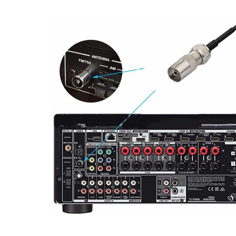 FM Radio Antenna FM Dipole Ant - đánh giá và giá Audio Music System For Home