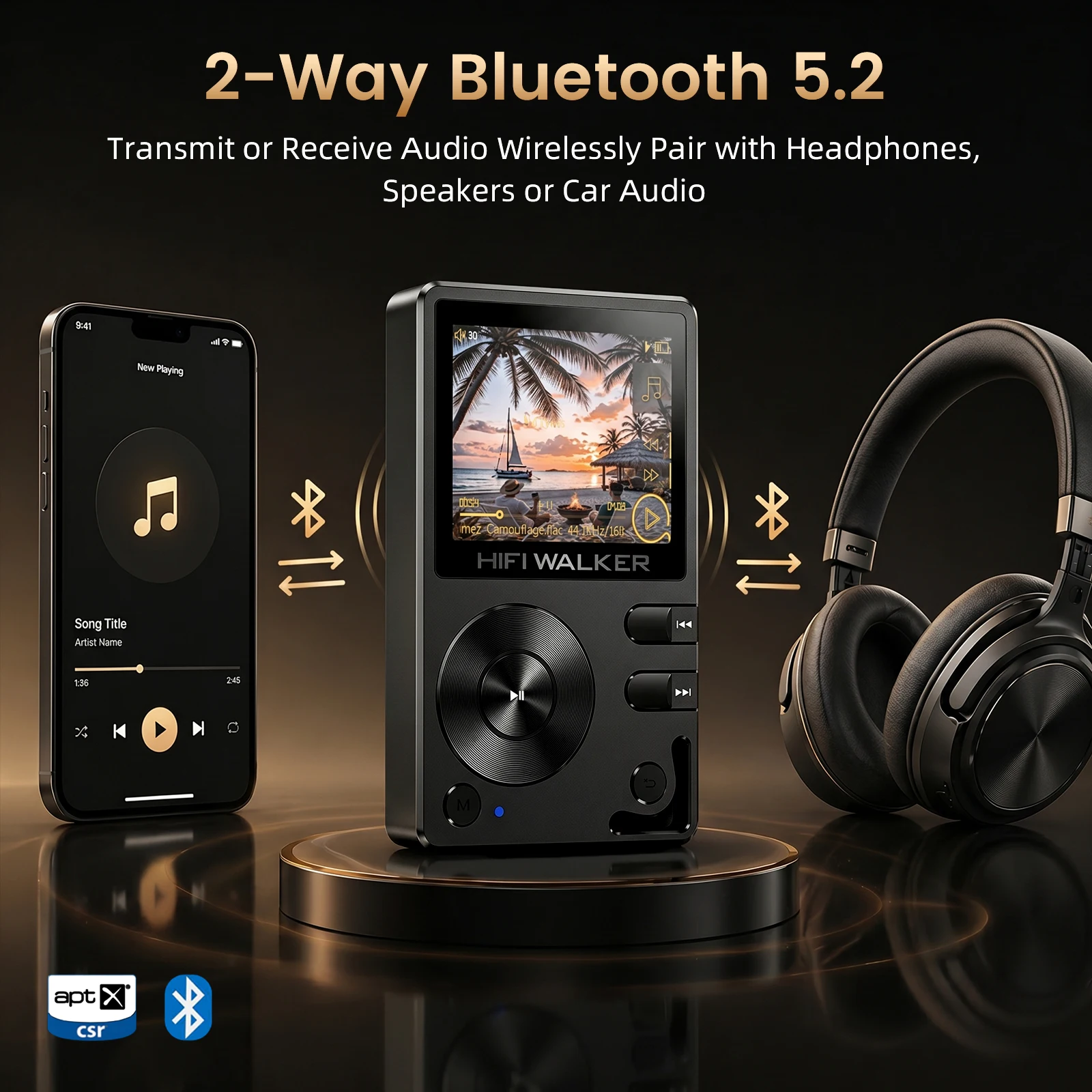 DAP HIFI Player, Bluetooth 5.2 - đánh giá và giá Audio Music Offline