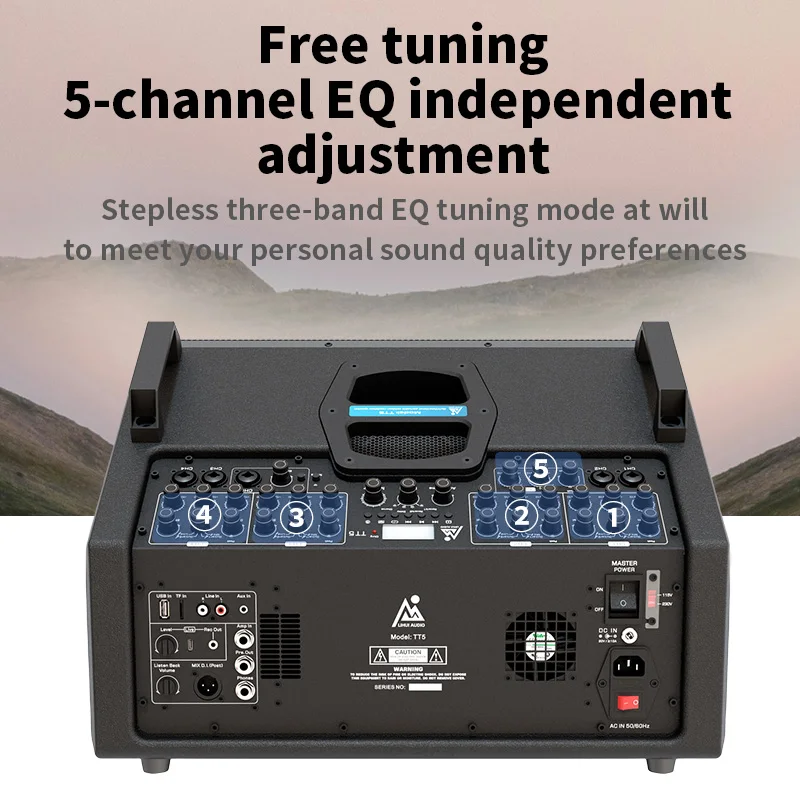 Lihui TT5 Professional Active  - đánh giá và giá Audio Music Logo