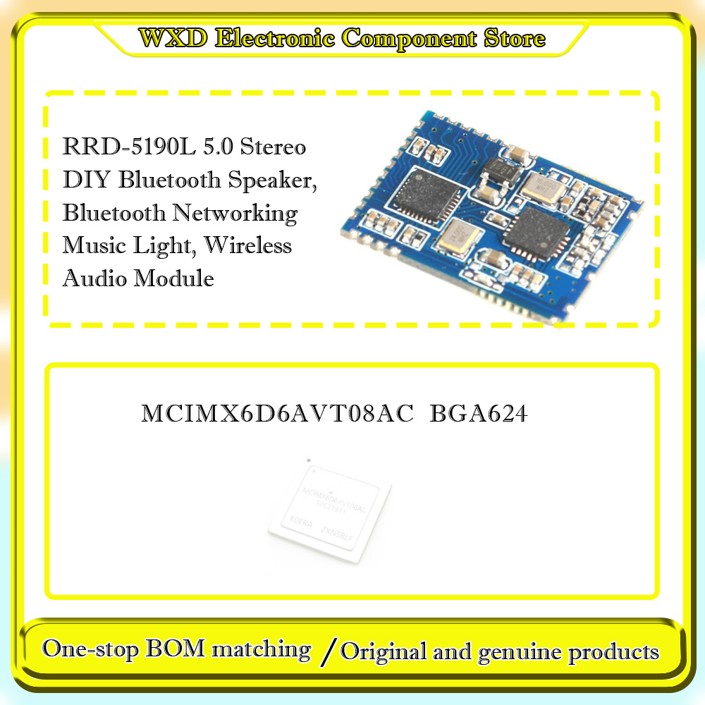 MCIMX6D6AVT08AC AD 10AC AD  RR - đánh giá và giá Audio Music Logo