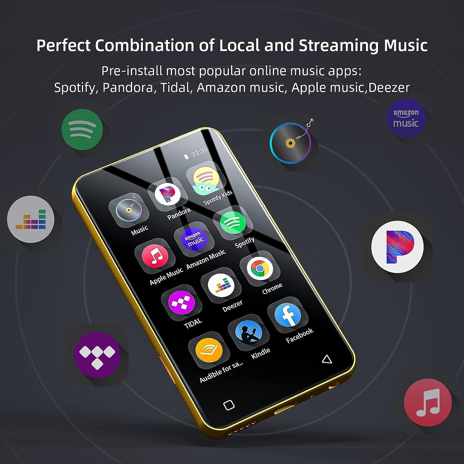 Reproductor MP4/MP3 Player Blu - đánh giá và giá Music Audiobook