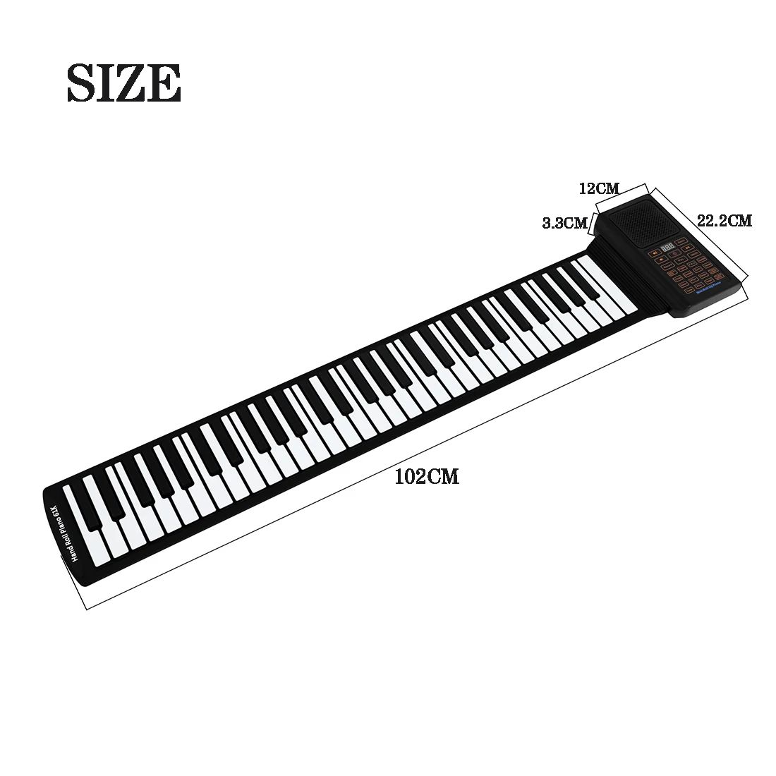 EP-15 Foldable Portable Hand R - đánh giá và giá Keyboard Piano 61 Key