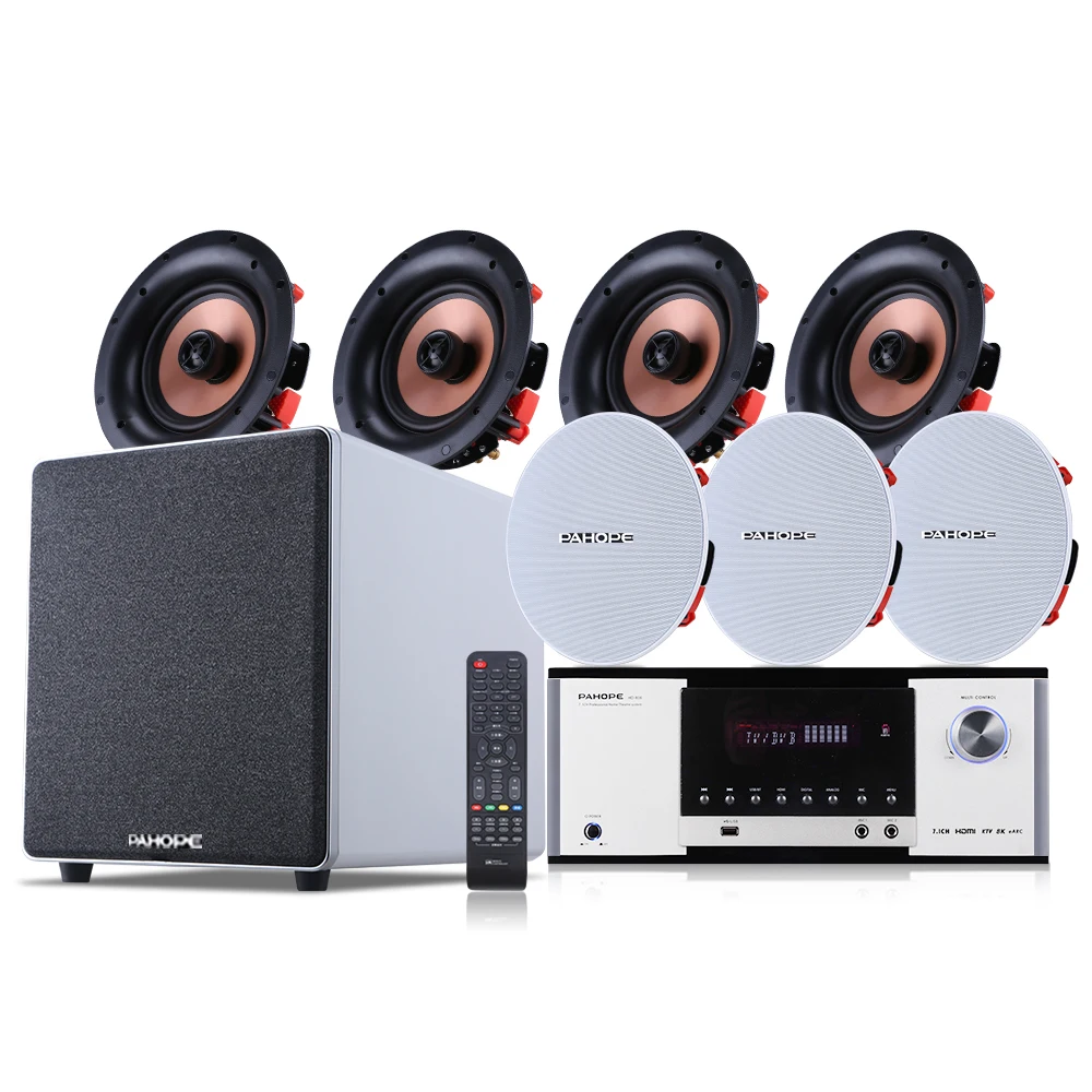 7.1 Home Theater Ceiling Speak - đánh giá và giá Audio Music Background Free