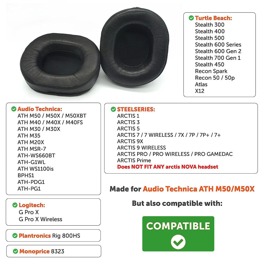 Replacement Lambskin Earpads f - đánh giá và giá Audio Technica Headphone Ath-M20X