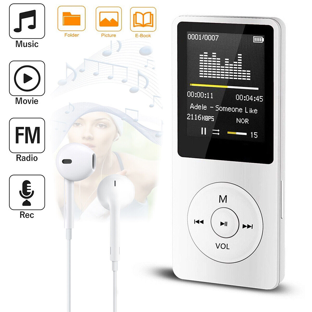 1.8''Screen MP3 Player Bluetoo - đánh giá và giá Music Audiobook