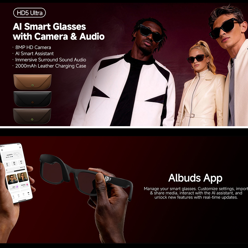 New Smart Glasses Intelligent  - đánh giá và giá Audio Music Recognition