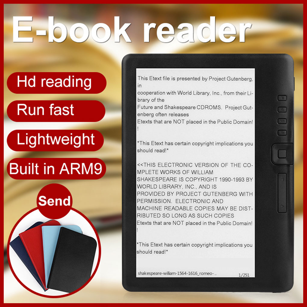 E-book Reader with 7-inch HD T - đánh giá và giá Music Audiobook