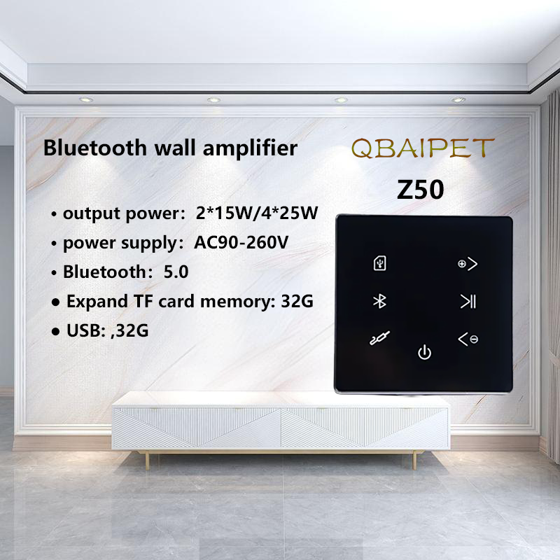 Bluetooth Wall Amplifier Home  - đánh giá và giá Audio Music System For Home