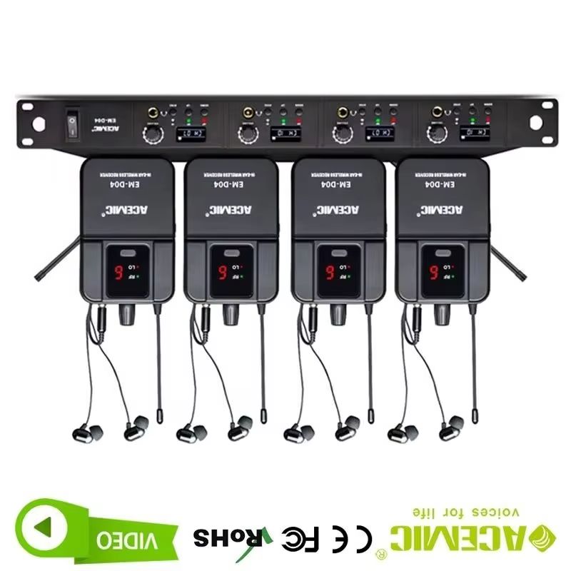4 Channel Wireless In-Ear Moni - đánh giá và giá In Ear Monitor Iem