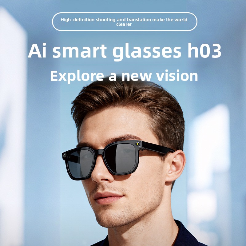 New 2026 H03 Smart Glasses 8MP - đánh giá và giá Audio Music Recognition