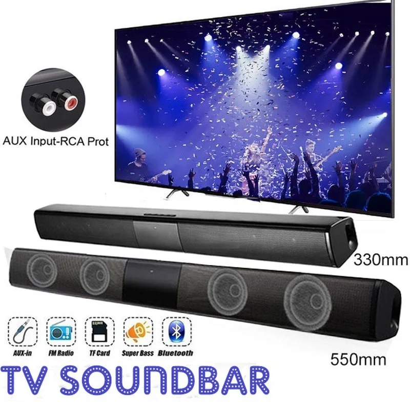 40W High Power Soundbar for TV - đánh giá và giá Audio Music System For Home