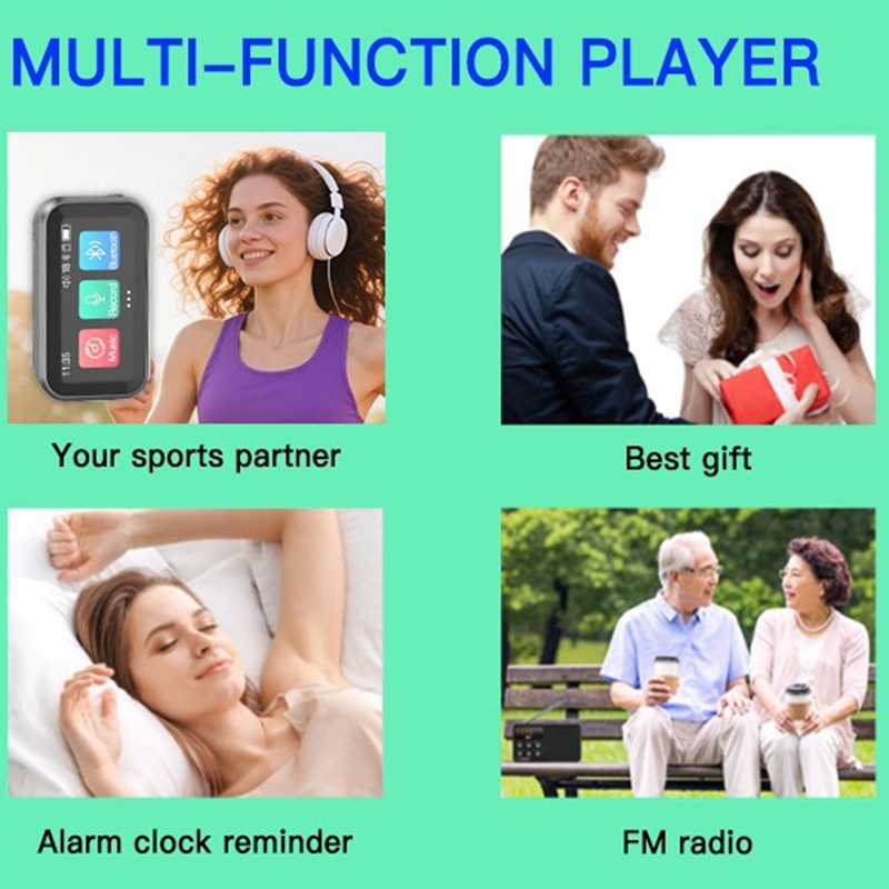Touch Screen Mini Bluetooth MP - đánh giá và giá Music Audiobook
