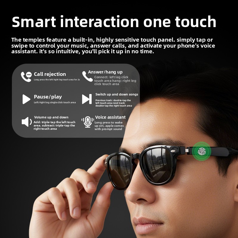 H06 Smart Glasses AI Real Time - đánh giá và giá Audio Music Recognition