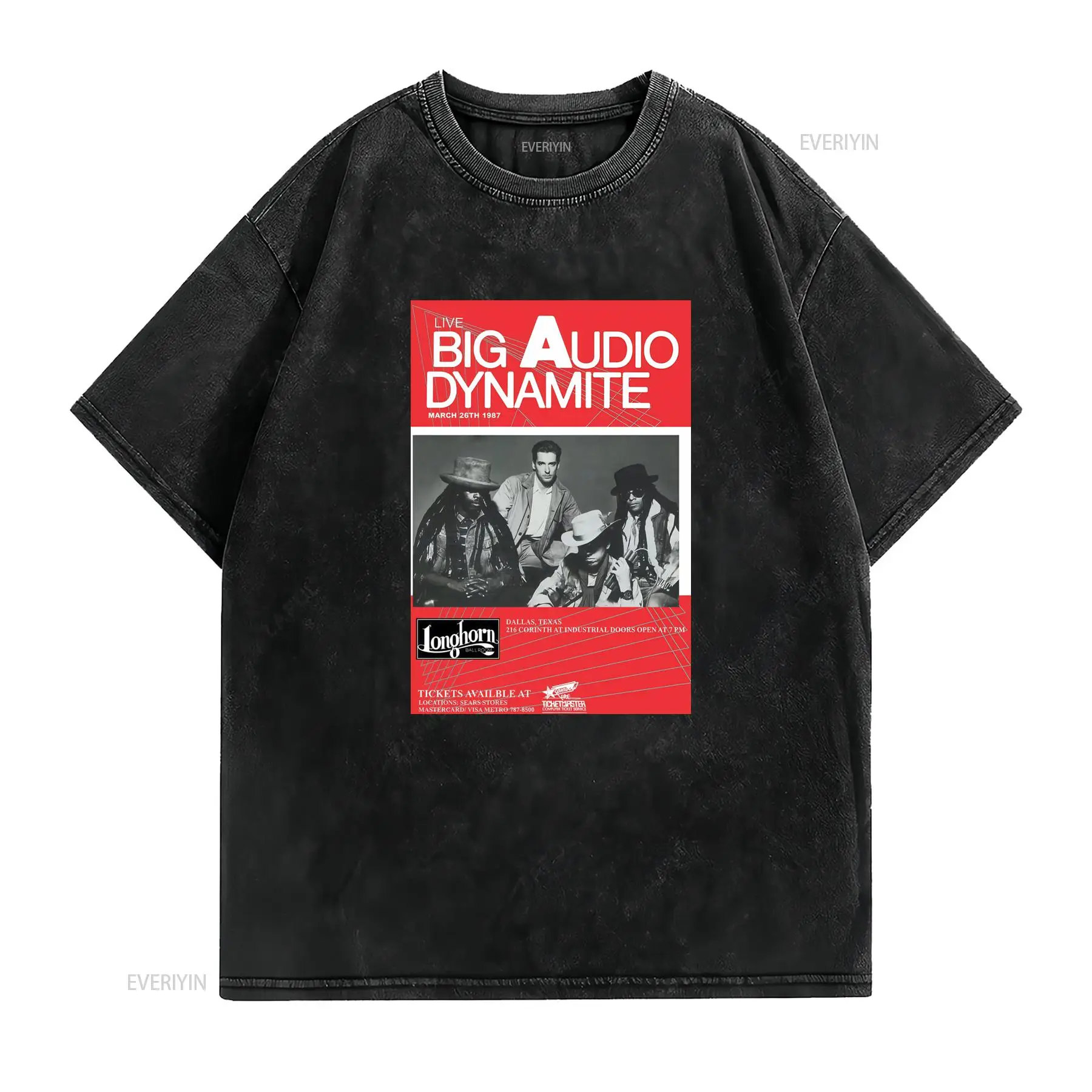 Big Audio Dynamite Logo T Shir - đánh giá và giá Audio Music Logo
