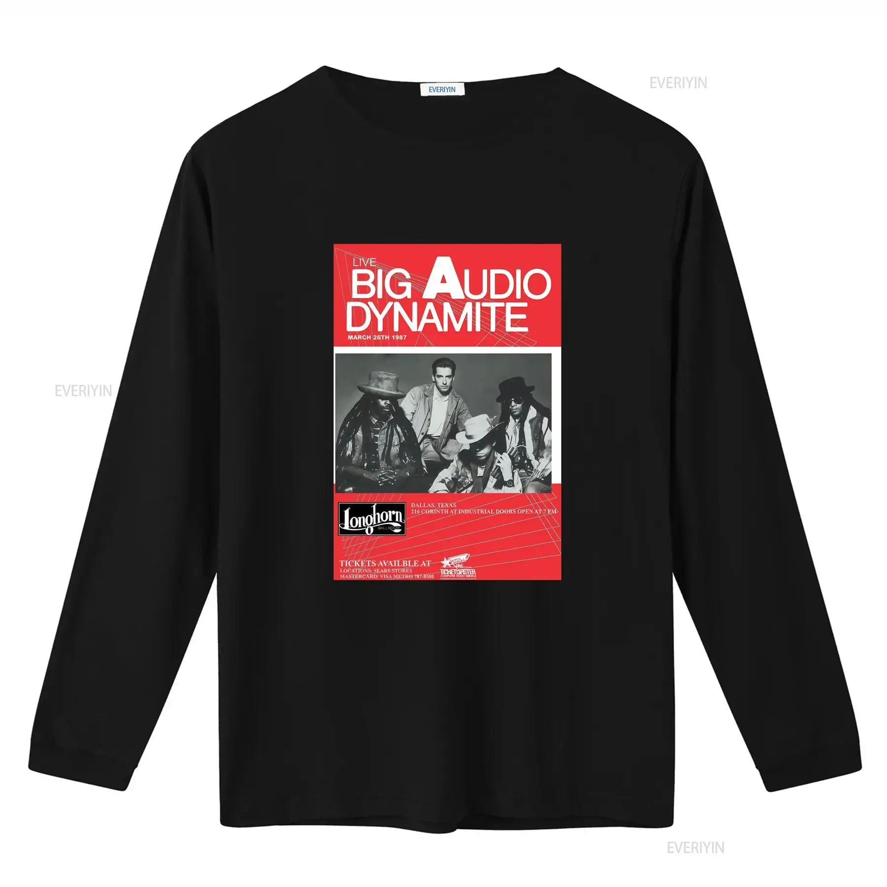 Big Audio Dynamite Logo T Shir - đánh giá và giá Audio Music Logo