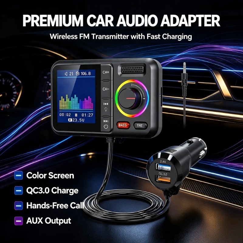 Vehicle Wireless Audio Adapter - đánh giá và giá Audio Music Track