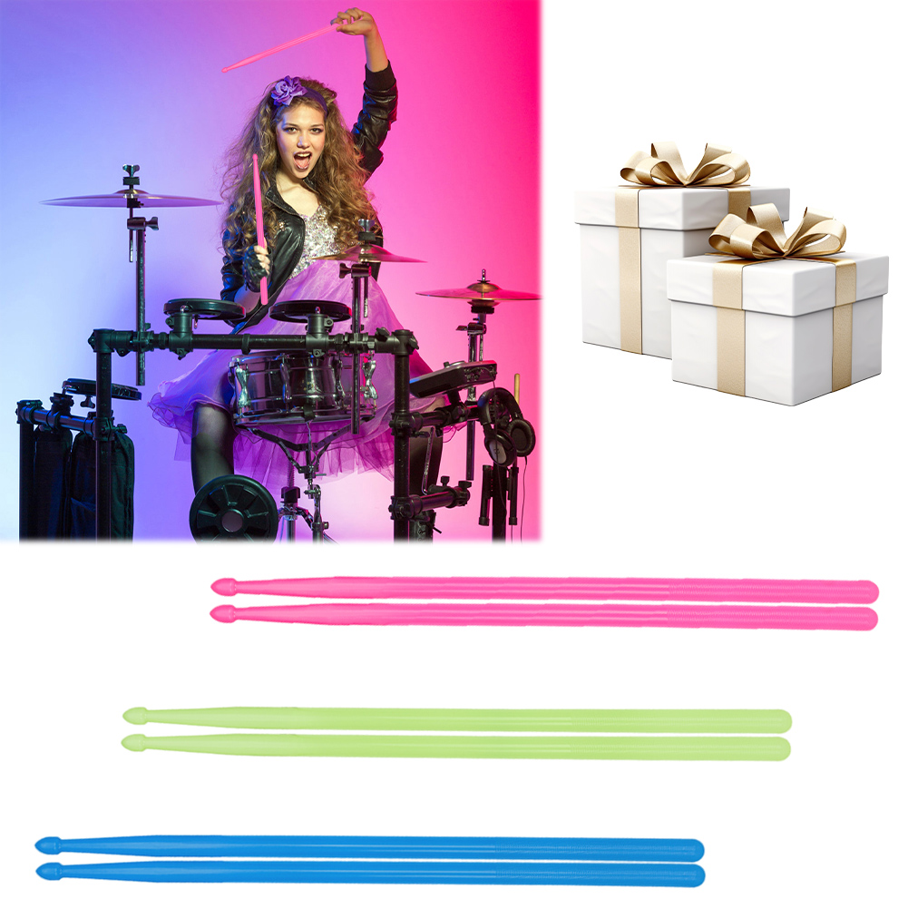 5A Luminous Drum Stick Glow In - đánh giá và giá Drum Stick 5A